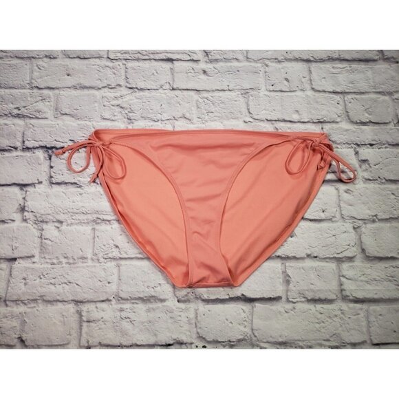 Peyton & Parker Women's String Bikini Bottom Swimsuit Size XXL Peach - Picture 1 of 3